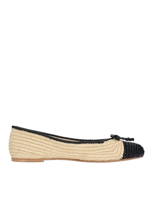 Ballerine modello IDARA in rafia PALOMA BARCELO' | IDARANERO